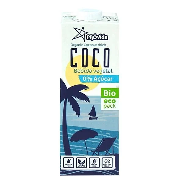 Bebida Coco s/Açúcar BIO 1L Provida