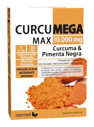 Curcumega Max 10.000mg 60caps Dietmed b