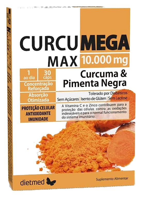 Curcumega Max 10.000mg 30caps Dietmed