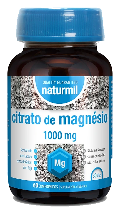 Magnesio Citrato 1000mg 60comp Naturmil