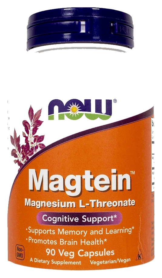 Magnesio L-Threonate Magtein 90caps NOW n c