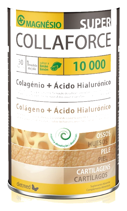 Super Collaforce 10.000 Limão 450g Lata Dietmed