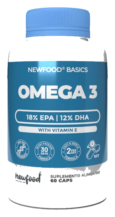 Omega 3 + Vit E 60caps NewFood