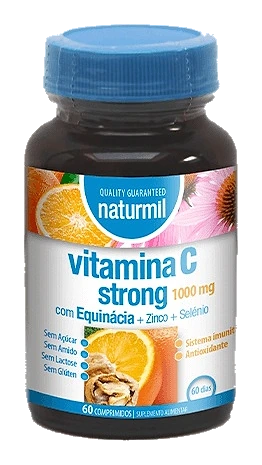 Vitamina C Strong 1000mg 60comp Naturmil