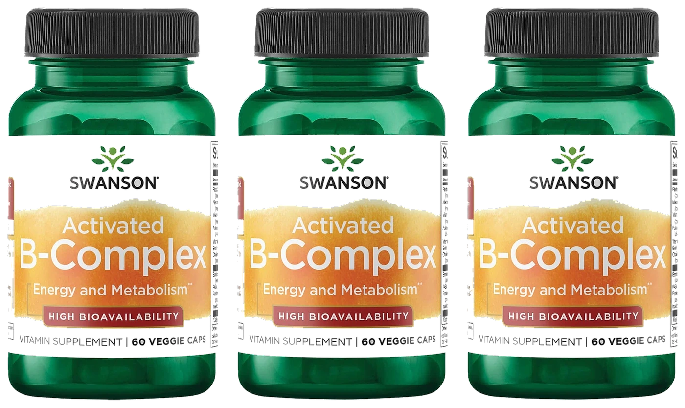 Activated B Complex 60caps Swanson