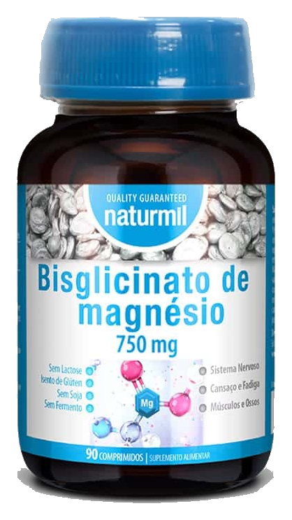 Magnesio Bisglicinato 750mg 90comp Naturmil