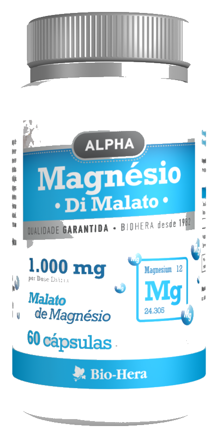 Magnesio di Malato 60caps Alpha