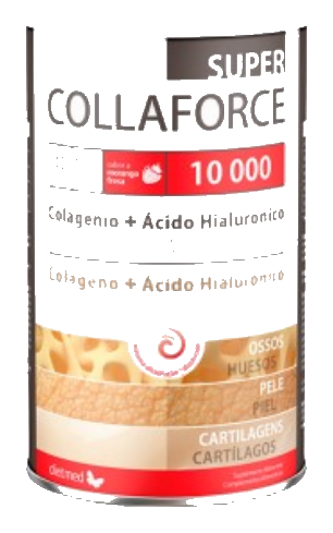 Super Collaforce 10.000 Morango 450g Lata Dietmed