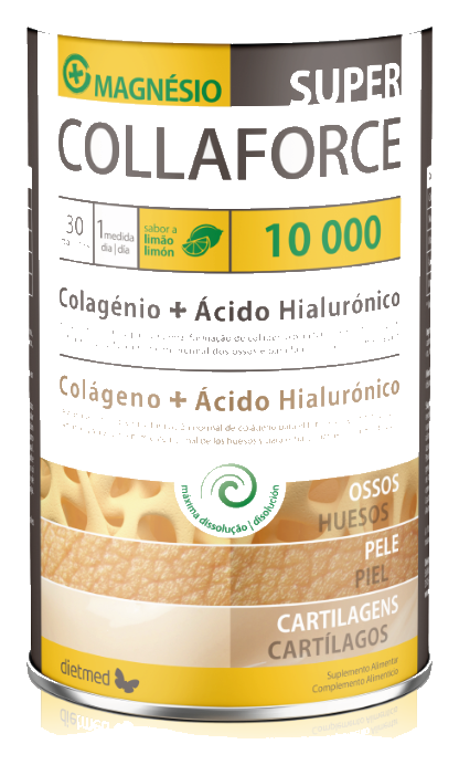 Super Collaforce 10.000 Limão 450g Lata Dietmed