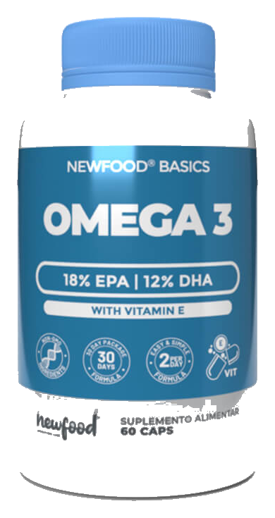 Omega 3 + Vit E 60caps NewFood