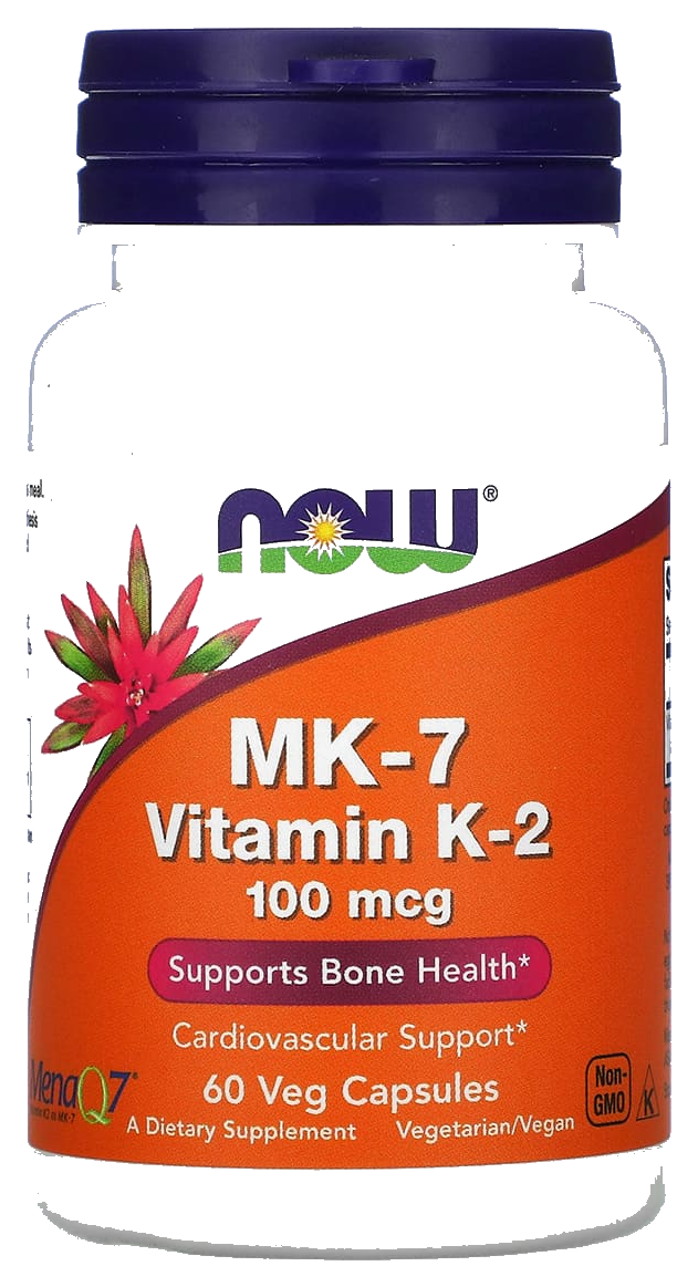 Vitamina K2 MK7 100mcg 60caps NOW c