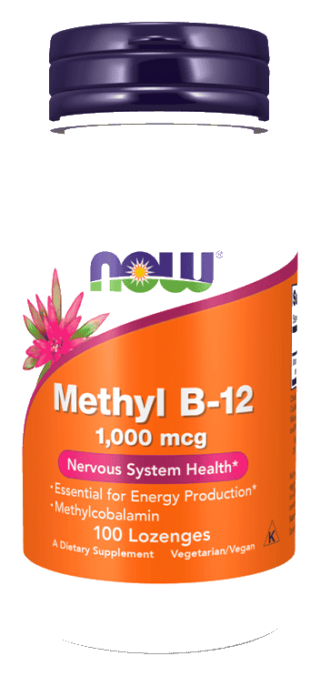 B12 Methyl 1000mcg 100 Losangos Mastigaveis Now c