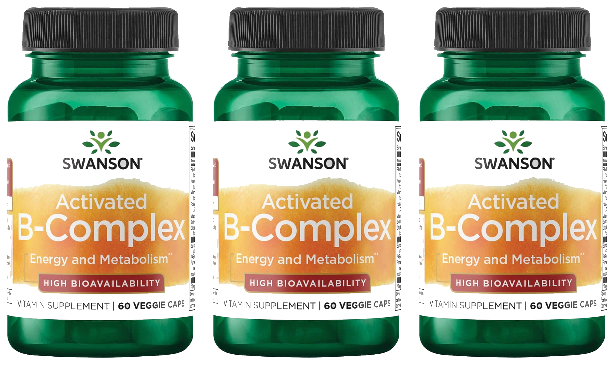 Activated B Complex 60caps Swanson (complexo B)