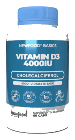 Vitamina D3 4000UI 60caps NewFood
